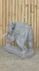 Product image 8 of the product “Indra - Small Elephant bending to the left, 46.5cm L | cast stone ”